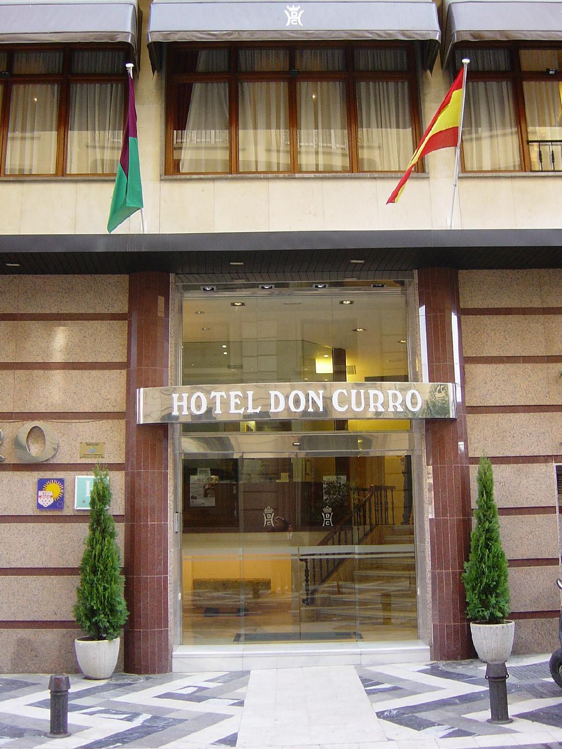 Hotel Don Curro Малага Экстерьер фото
